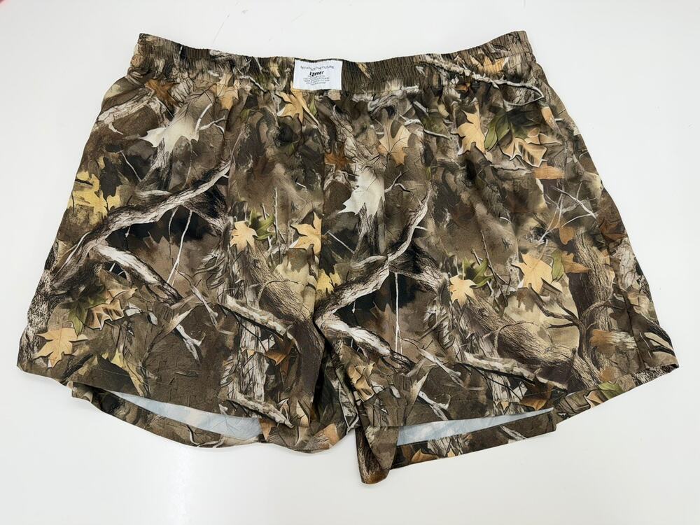 Shein Curve Womens Shorts Size 4XL Camo Boxer Style Pull On Elastic Waist